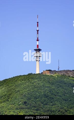 Fernsehturm in Belogradchik. Bulgarien Stockfoto