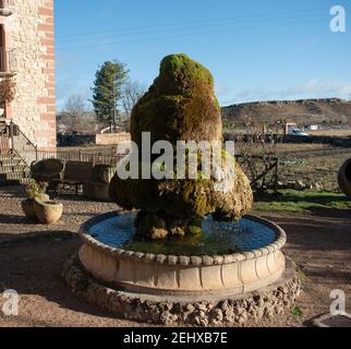 Steinbrunnen von molina de aragon, guadalajara, spanien Stockfoto