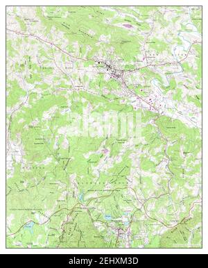 Boone, North Carolina, Karte 1959, 1:24000, Vereinigte Staaten von Amerika von Timeless Maps, Daten U.S. Geological Survey Stockfoto