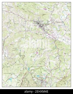 Boone, North Carolina, Karte 1959, 1:24000, Vereinigte Staaten von Amerika von Timeless Maps, Daten U.S. Geological Survey Stockfoto