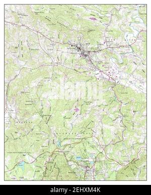 Boone, North Carolina, Karte 1959, 1:24000, Vereinigte Staaten von Amerika von Timeless Maps, Daten U.S. Geological Survey Stockfoto