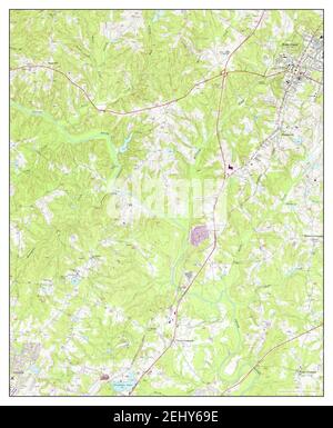 Wake Forest, North Carolina, Karte 1967, 1:24000, Vereinigte Staaten von Amerika von Timeless Maps, Daten U.S. Geological Survey Stockfoto