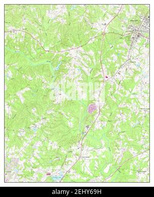 Wake Forest, North Carolina, Karte 1967, 1:24000, Vereinigte Staaten von Amerika von Timeless Maps, Daten U.S. Geological Survey Stockfoto