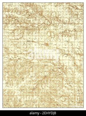 Dorchester, Nebraska, Karte 1935, 1:48000, Vereinigte Staaten von Amerika von Timeless Maps, Daten U.S. Geological Survey Stockfoto