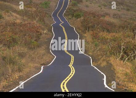 Die Hana Road, Maui Island, Hawaii, USA Stockfoto