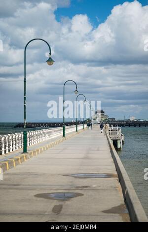 St Kilda Pier, Melbourne, Victoria, Australien. Stockfoto