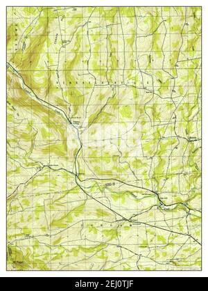 Durham, New York, Karte 1946, 1:24000, Vereinigte Staaten von Amerika von Timeless Maps, Daten U.S. Geological Survey Stockfoto