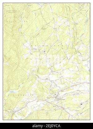 Kerhonkson, New York, Karte 1969, 1:24000, Vereinigte Staaten von Amerika von Timeless Maps, Daten U.S. Geological Survey Stockfoto