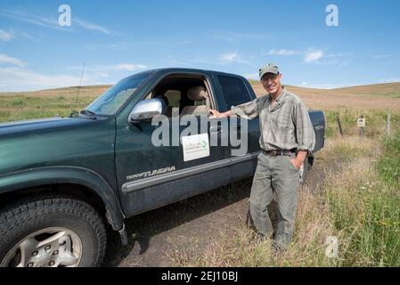 Jeff Fields, Program Manager für Zumwalt Prairie Preserve von TNC, Oregon.