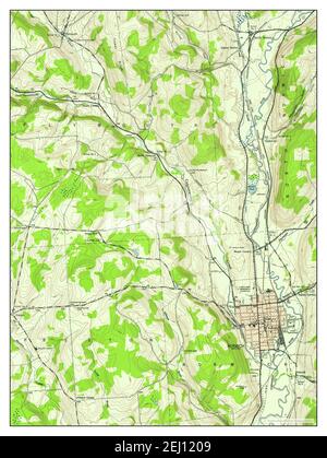 Norwich, New York, Karte 1944, 1:24000, Vereinigte Staaten von Amerika von Timeless Maps, Daten U.S. Geological Survey Stockfoto