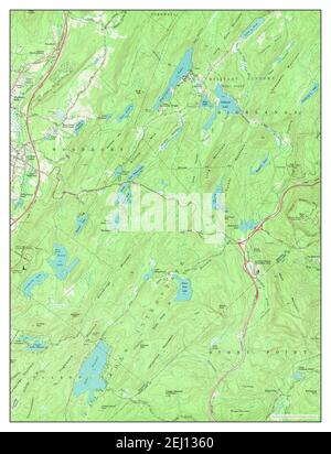 Popolopen Lake, New York, Karte 1957, 1:24000, Vereinigte Staaten von Amerika von Timeless Maps, Daten U.S. Geological Survey Stockfoto