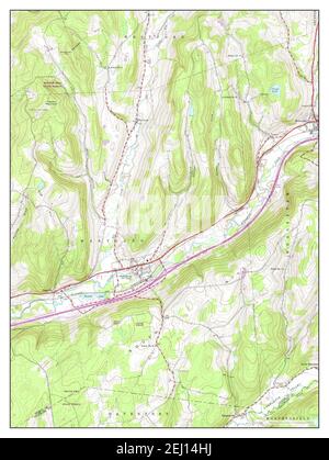 Schenevus, New York, Karte 1943, 1:24000, Vereinigte Staaten von Amerika von Timeless Maps, Daten U.S. Geological Survey Stockfoto