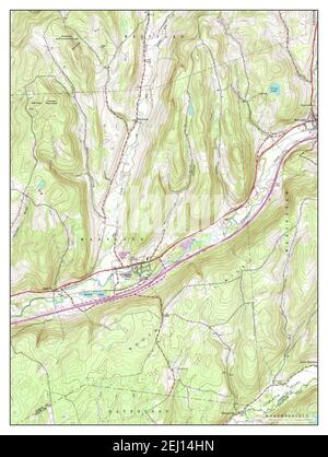 Schenevus, New York, Karte 1943, 1:24000, Vereinigte Staaten von Amerika von Timeless Maps, Daten U.S. Geological Survey Stockfoto