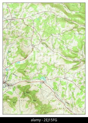 Stamford, New York, Karte 1945, 1:24000, Vereinigte Staaten von Amerika von Timeless Maps, Daten U.S. Geological Survey Stockfoto