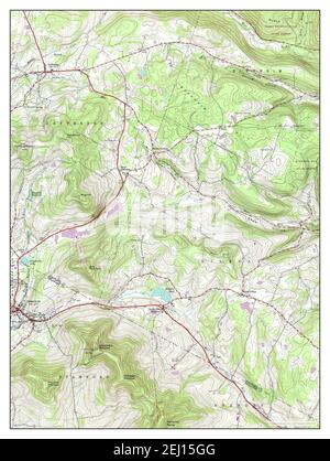 Stamford, New York, Karte 1945, 1:24000, Vereinigte Staaten von Amerika von Timeless Maps, Daten U.S. Geological Survey Stockfoto