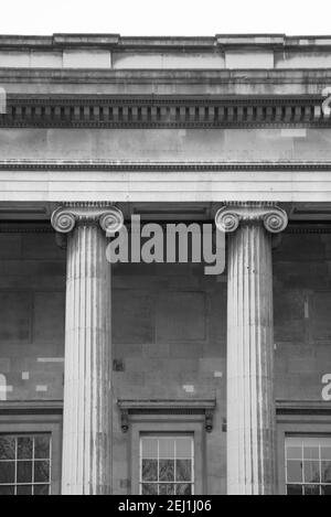 British Museum Greek Revival Architecture Stockfoto