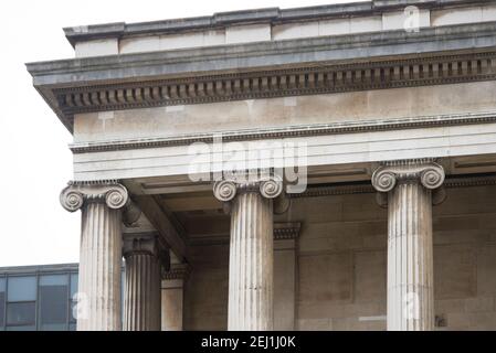 British Museum Greek Revival Architecture Stockfoto