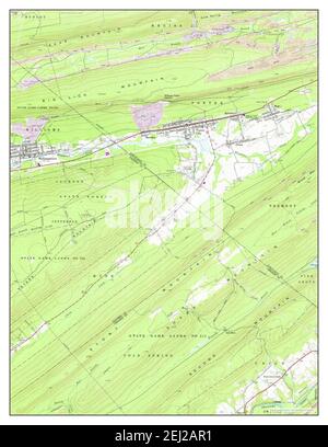 Tower City, Pennsylvania, Karte 1969, 1:24000, Vereinigte Staaten von Amerika von Timeless Maps, Daten U.S. Geological Survey Stockfoto