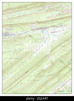 Tower City, Pennsylvania, Karte 1969, 1:24000, Vereinigte Staaten von Amerika von Timeless Maps, Daten U.S. Geological Survey Stockfoto