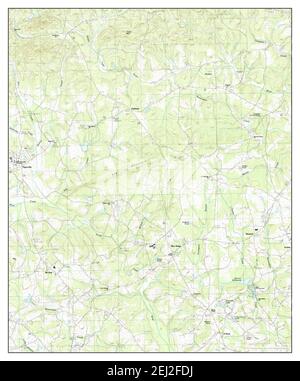 Tigerville, South Carolina, Karte 1983, 1:24000, Vereinigte Staaten von Amerika von Timeless Maps, Daten U.S. Geological Survey Stockfoto