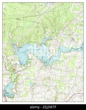 Capitol Hill, Tennessee, Karte 1972, 1:24000, Vereinigte Staaten von Amerika von Timeless Maps, Daten U.S. Geological Survey Stockfoto