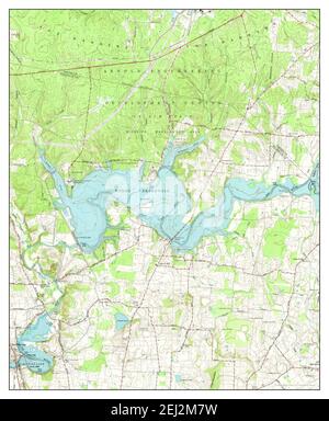 Capitol Hill, Tennessee, Karte 1972, 1:24000, Vereinigte Staaten von Amerika von Timeless Maps, Daten U.S. Geological Survey Stockfoto