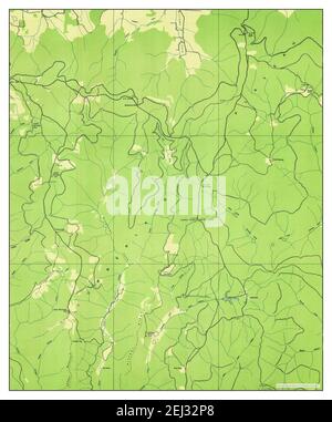 Pitcher Ridge, Tennessee, Karte 1936, 1:24000, Vereinigte Staaten von Amerika von Timeless Maps, Daten U.S. Geological Survey Stockfoto