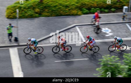 Radrennen, Funchal, Madeira Stockfoto