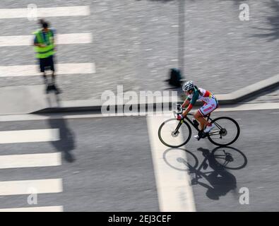 Radrennen, Funchal, Madeira Stockfoto