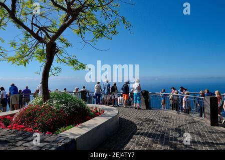 Cabo Girao, in der Nähe von Camara de Lobos, Madeira, Portugal Stockfoto