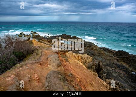 Cape Byron Lookout, der östlichste Punkt Australiens Stockfoto