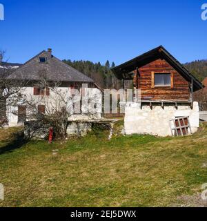 Mont Granier, Savoie, Frankreich Stockfoto