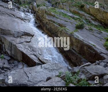 Nerech Cascade in the Riberot River (Ariège, Frankreich) ESP: Cascade de Nerech, en el Río Riberot (Ariège, Francia) Stockfoto