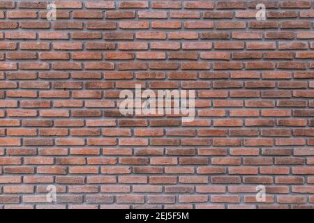 Schöne Backsteinwände, die nicht verputzt Hintergrund und Textur. Hintergrund alter alter Backsteinwände. Stockfoto