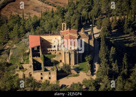 Blick vom Berg Santa Bàrbara (Horta de Sant Joan, Katalonien, Spanien) ESP: Vistas desde la Montaña de Santa Bàrbara (Horta de Sant Joan, Cataluña) Stockfoto