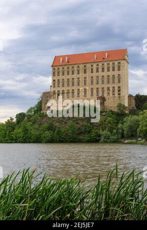 Plumlov Schloss in Hana, Mittelmähren, Tschechische Republik Stockfoto