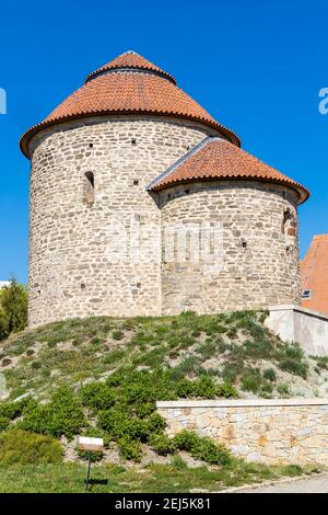 Rotunde der Heiligen Katharina, Znojmo, Südmähren Tschechien Stockfoto