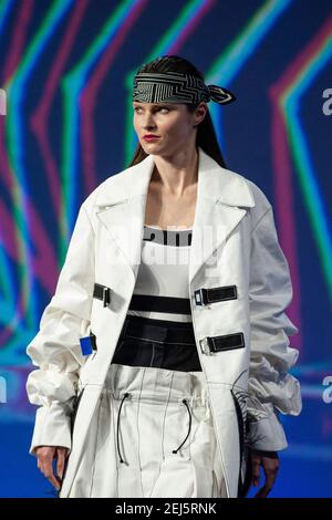 Rom, Italien. Februar 2021, 20th. 2/20/2021 - Rom, Altaroma2021 - Mode Woche Accessoires (Foto by IPA/Sipa USA) Kredit: SIPA USA/Alamy Live News Stockfoto