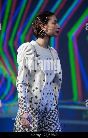 Rom, Italien. Februar 2021, 20th. 2/20/2021 - Rom, Altaroma2021 - Mode Woche Accessoires (Foto by IPA/Sipa USA) Kredit: SIPA USA/Alamy Live News Stockfoto
