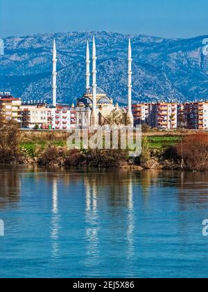 Die Merkez Külliye Cami Moschee In Manavgat Stockfoto