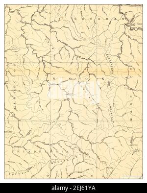 Bald Knob, West Virginia, Karte 1910, 1:48000, Vereinigte Staaten von Amerika von Timeless Maps, Daten U.S. Geological Survey Stockfoto