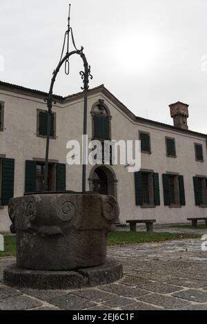 Villa Beatrice d’este Stockfoto