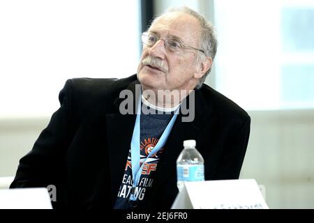 Atlantic City, NJ, USA. 14. Oktober 2017. NED Echardt beim Annual Atlantic City Cinefest Film Festival Filmmakers Panel 10th in der Dante Hall. Kredit: Steve Mack/Alamy Stockfoto