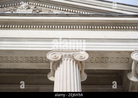 Bermondsey Rathaus Bath House Lofts Greek Revival Architecture Stockfoto
