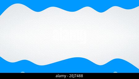 Abstrakte Wellen Hintergrund in blauer Farbe mit Streifen. Kann für Flyer und Firmenpräsentationen verwendet werden. Stock Vektor