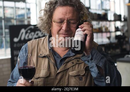 Winzer Dirk Niepoort Stockfoto