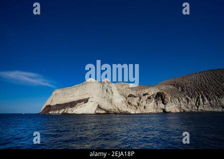 Socorro San Benedicto Insel und Vulkan früher Isla de los Innocentes eine der Revillagigedo Inseln, im Pazifischen Ozean gelegen. Stockfoto