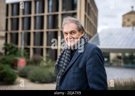 Sir Roger Penrose, emeritierter Professor am Mathematischen Institut der Universität Oxford. Er wurde mit dem Nobelpreis für Physik ausgezeichnet. Stockfoto