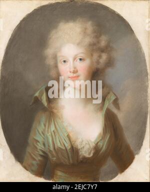 Friederike Luise Wilhelmine von Preußen (1774-1837), Königin der Niederlande. Museum: Mauritshuis, Den Haag. AUTOR: JOHANN FRIEDRICH AUGUST TISCHBEIN. Stockfoto