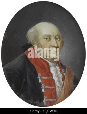 Porträt Friedrich Wilhelms II. Von Preußen (1744-1797). Museum: PRIVATE SAMMLUNG. Autor: ANONYM. Stockfoto